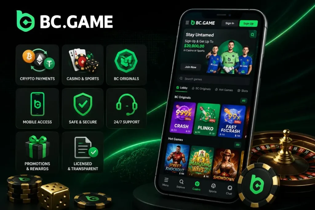 BC Game Core Platform Highlights