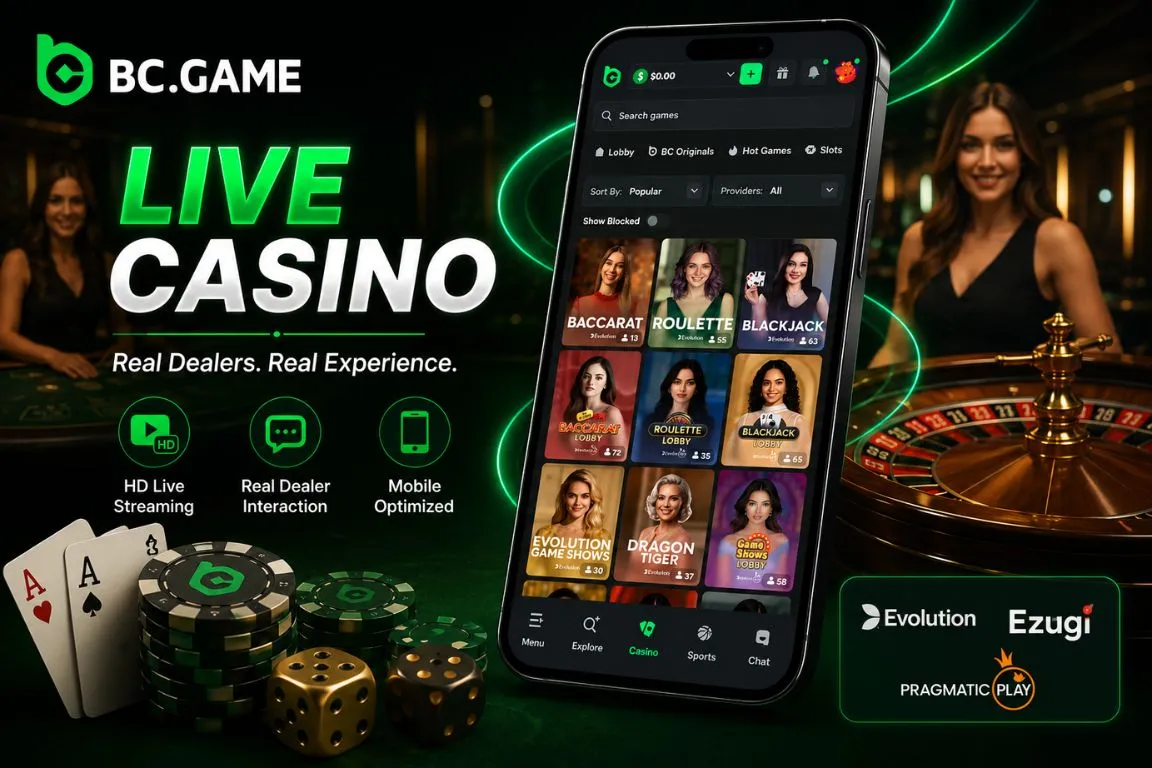 BC.Game Live Casino Tables